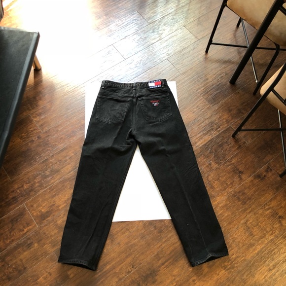 VINTAGE FLAME! Tommy Hilfiger Black Denim Jeans. - Picture 4 of 6